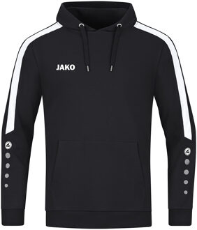 JAKO Sweater met kap power 6723-800 Zwart - 140