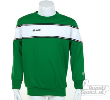 JAKO Sweater Player - Sporttrui - Kinderen - Maat 116 - Green;White