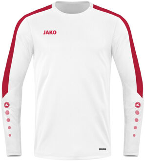 JAKO Sweater power 8823-004 - maat 116 Wit