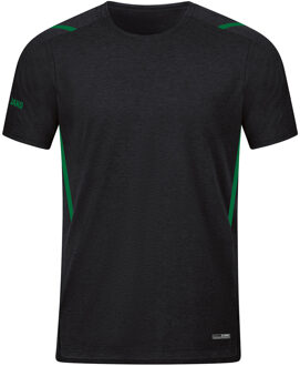 JAKO T-shirt Challenge - Heren Voetbalshirt Zwart - 3XL