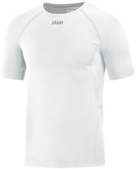 JAKO T-Shirt Compression 2.0 Wit Maat XS
