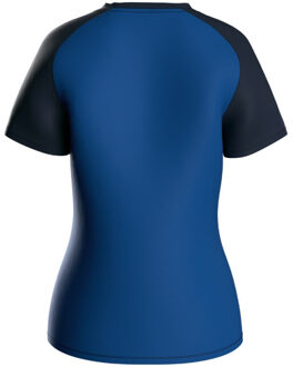 JAKO T-shirt iconic dames 6124d-403 - maat 38 Blauw