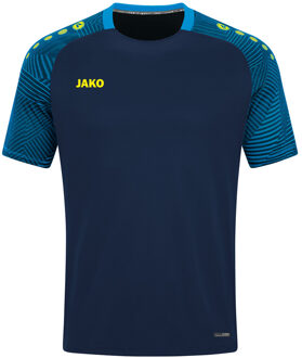JAKO T-shirt Performance - Heren Voetbalshirt Blauw - 3XL