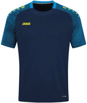 JAKO T-shirt Performance - Heren Voetbalshirt Blauw - XXL