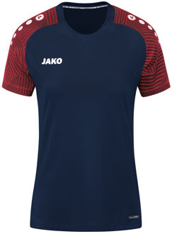 JAKO T-shirt Performance - Voetbalshirt Dames Blauw Multi - 42