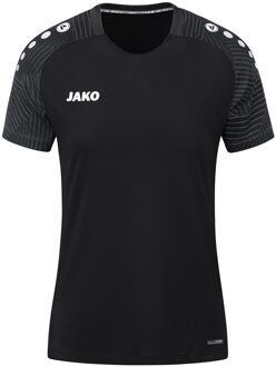 JAKO T-shirt Performance - Zwart Voetbalshirt Dames - 44