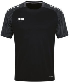 JAKO T-shirt Performance - Zwart Voetbalshirt Heren - 3XL
