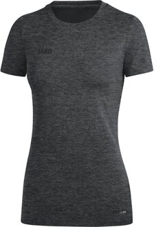 JAKO T-Shirt Premium Basics Antraciet Gemeleerd Maat S