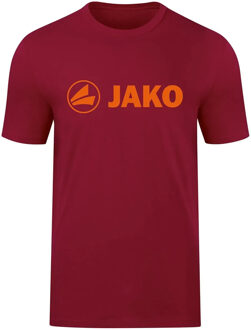JAKO T-shirt Promo - Bordeauxrood T-shirt Heren - 3XL
