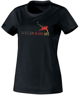 JAKO T-Shirt Soccer - Sport shirt Zwart - 38