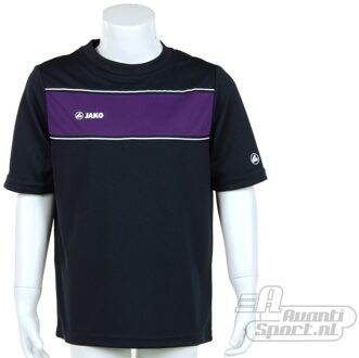 JAKO T - Sportshirt - Kinderen - Maat 128 - Dark Navy;Purple