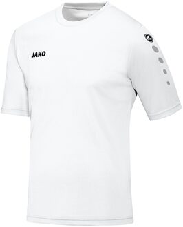 JAKO Team SS T-shirt Heren Sportshirt performance - Maat L  - Mannen - wit