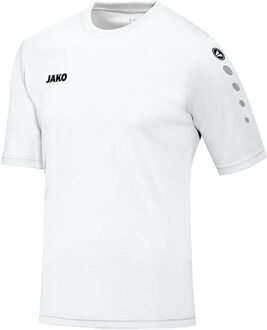 JAKO Team SS T-shirt Heren Sportshirt performance - Maat XL  - Mannen - wit