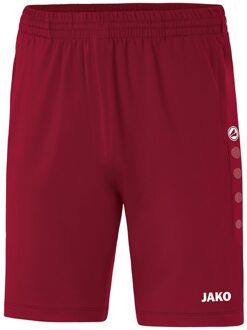 JAKO Training shorts Premium Junior - Rood - Kinderen - maat  128