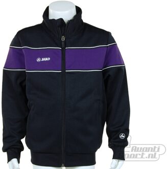 JAKO Trainings Jacket Player Junior - Sportshirt - Kinderen - Maat 116 - Dark Navy;Purple