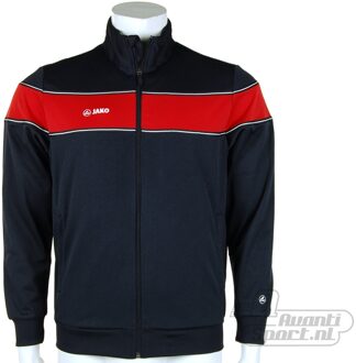 JAKO Trainings Jacket Player - Sportshirt -  Heren - Maat S - Dark Navy;Red