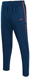 JAKO Trainingsbroek Active Navy-Flame Maat M