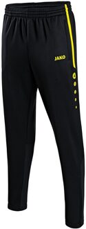 JAKO Trainingsbroek Active Zwart-Fluo Geel Maat 128