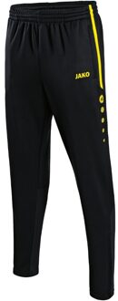 JAKO Trainingsbroek Active Zwart-Fluo Geel Maat 128