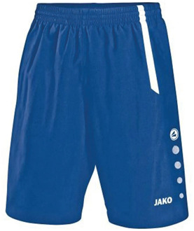 JAKO Turin Short - Voetbalbroek - Mannen - Maat S - Blauw kobalt