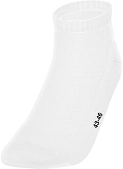 JAKO Voetbalkousen Korte sokken, 3 pak Wit/zwart/antraciet - 35-38