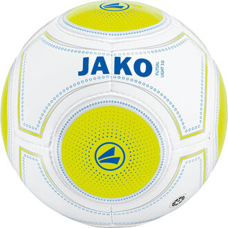 JAKO Voetballen Futsal Light 3.0 Wit/lemon/marine-290g - 4
