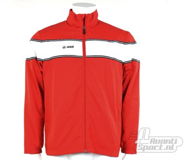 JAKO Vrijetijdsvest Player - Sportjas -  Heren - Maat M - Rood;Wit