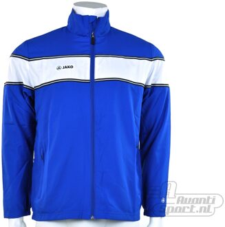 JAKO Vrijetijdsvest Player - Sportjas -  Heren - Maat M - Royaal Blauw;Wit