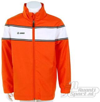 JAKO Woven Jack Player Junior - Sportshirt - Kinderen - Maat 128 - Orange;White