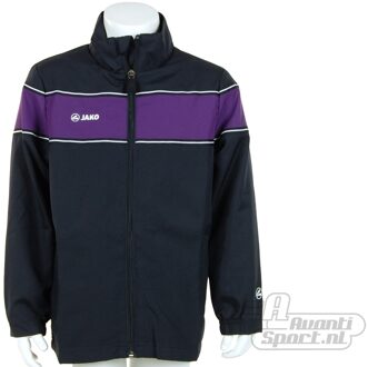 JAKO Woven Jacket Player Junior - Sportshirt - Kinderen - Maat 128 - Dark Navy;Purple