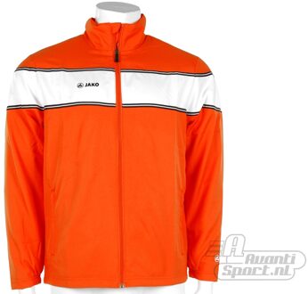 JAKO Woven Jacket Player - Sportshirt -  Heren - Maat M - Orange;White