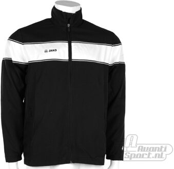 JAKO Woven Jacket Player - Sportshirt -  Heren - Maat S - Black;White