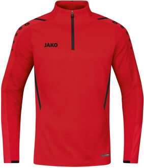 JAKO Ziptop Challenge - Rode Longsleeve Heren Rood - 3XL