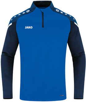 JAKO Ziptop Performance - Blauw Voetbalshirt Heren - L