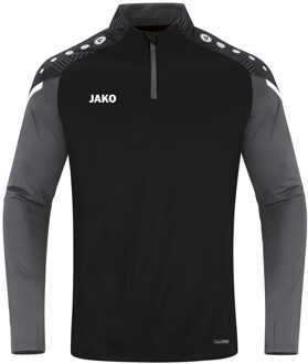 JAKO Ziptop Performance - Zwart Voetbalshirt Heren - 3XL