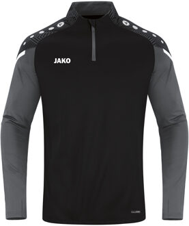 JAKO Ziptop Performance - Zwart Voetbalshirt Heren - M