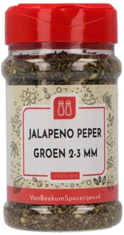 Jalapeno Peper Groen 2-3 mm - Strooibus 90 gram
