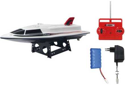 Jamara RC Swordfish speedboot jongens 40 MHz 39,5 cm wit