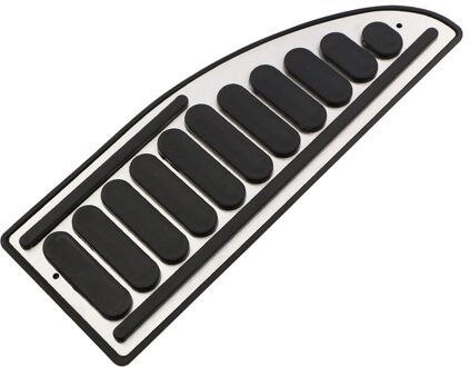 Jameoauto Auto Gaspedaal Rempedaal Set Covers Koppeling Rest Voetpedalen Cover Voor Mazda 3 MAZDA3 - onderdelen 1 stk rust uit Pedal