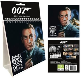 James Bond 2025 Desk Calendar
