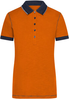 James & Nicholson Urban dames poloshirt oranje L