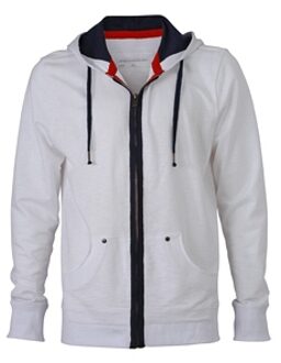 James & Nicholson Wit Urban herenvest 2XL