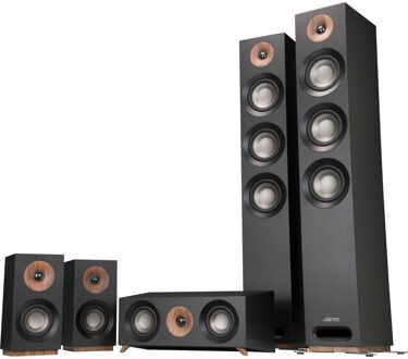 Jamo S 809 HCS /SET 5.1 Systeem Zwart
