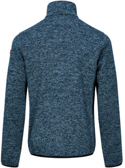 jan fleece fleece sweater met rits heren - Blauw - XXL