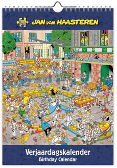 Jan van Haasteren A4 verjaardagskalender