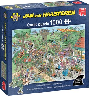 Jan van Haasteren - De Grote Vogelkijkdag Puzzel (1000 stukjes)