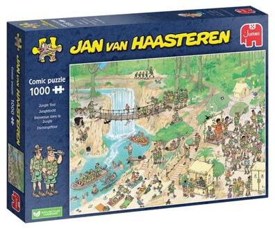 Jan van Haasteren - Jungletocht Puzzel (1000 stukjes)