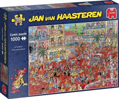 Jan van Haasteren La Tomatina - 1000 stukjes
