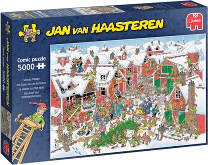 Jan van Haasteren Legpuzzel Santa's Village, 5000st.