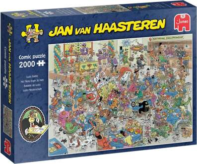 Jan van Haasteren - NK Mens Erger Je Niet Puzzel (2000 stukjes)